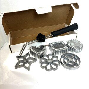 * NORDIC WARE Traditional  Rosette & Timbale Cookie Set EUC